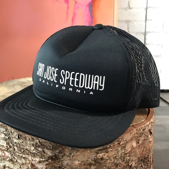 Vintage Other - Vintage San Jose Speedway California Trucker Hat